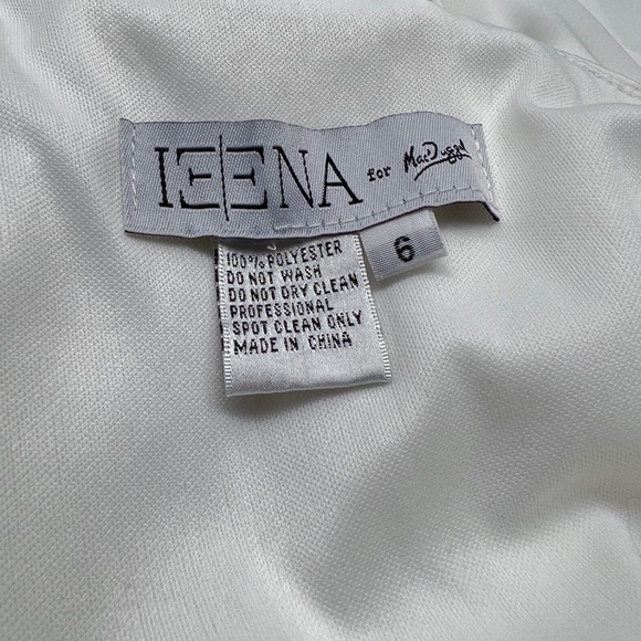 Mac Duggal 55387 One Shoulder Satin Midi Dress - Picture 9 of 12